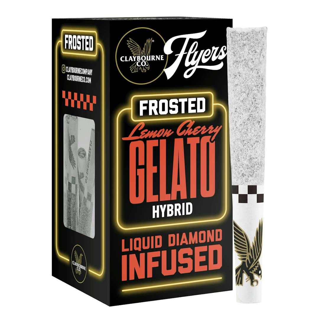 Lemon Cherry Gelato 5pk Frosted Flyers Prerolls 2.5g