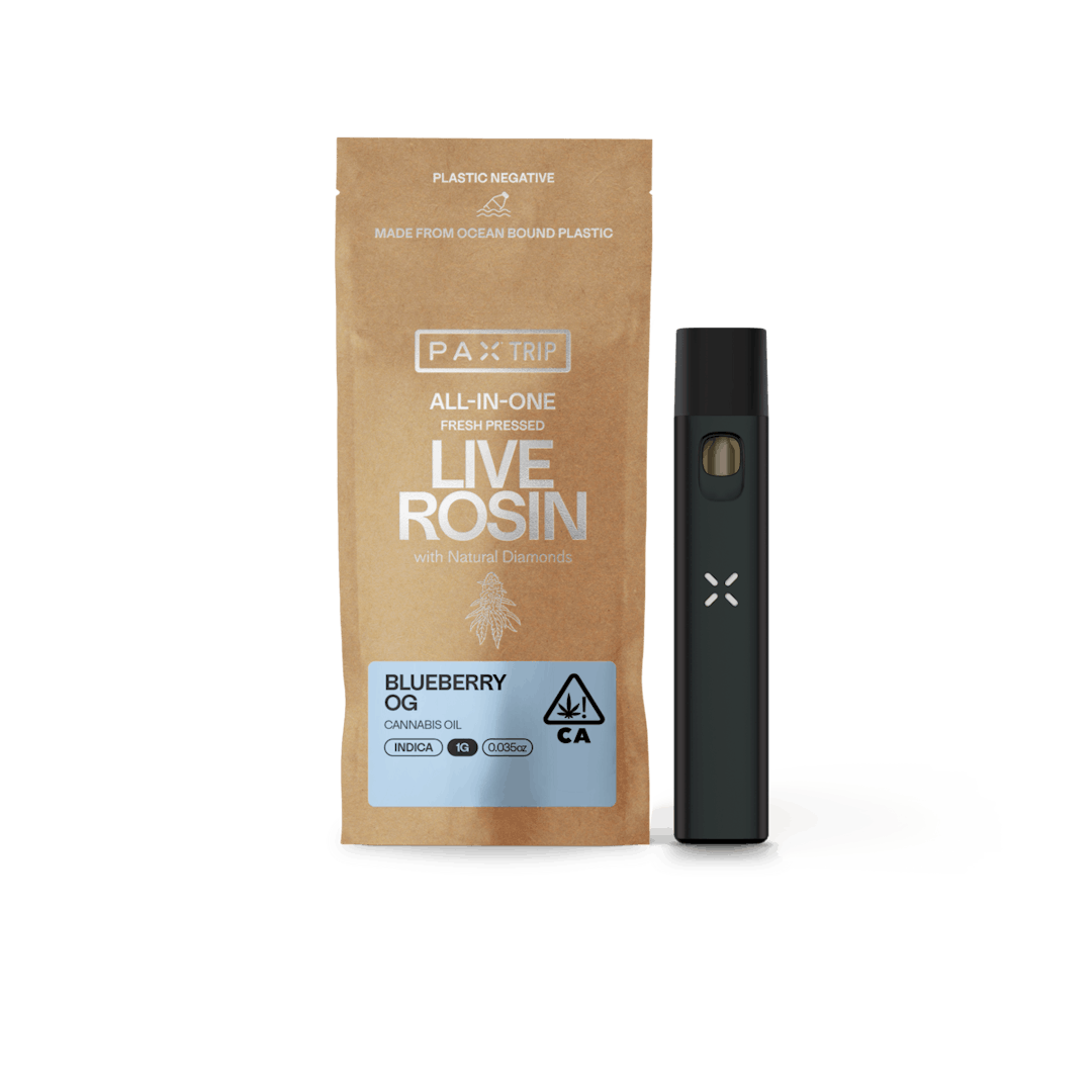 Blueberry OG Trip- Rosin AIO 1g